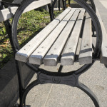 Reproduction of 1939 New York World's Fair Bench